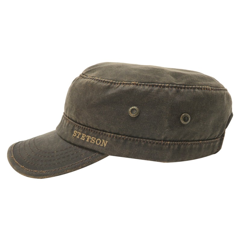 Casquette Stetson Datto CO/PE style cuir profil 2