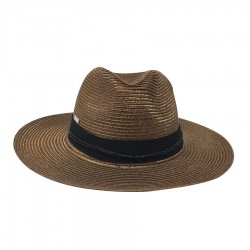 Chapeau traveller femme seeberger bronze 2