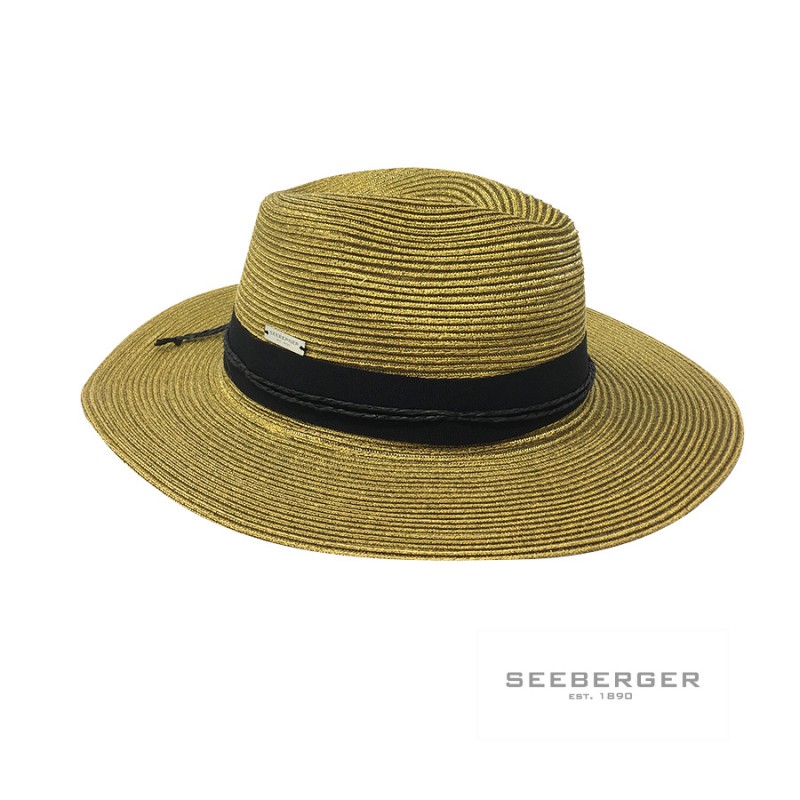 Chapeau traveller femme seeberger bronze