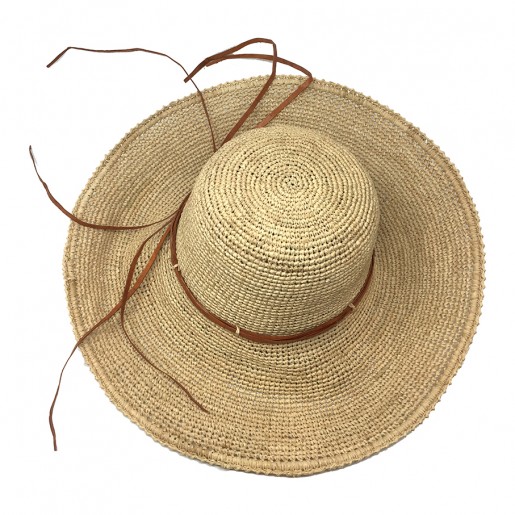 Grande Capeline Raphia Tina - Chapeau Victor