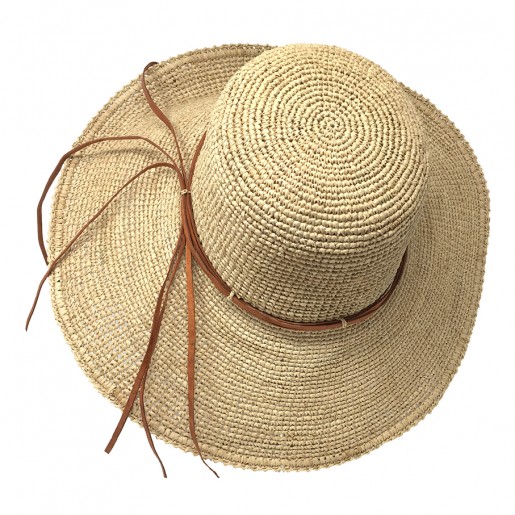 Grande Capeline Raphia Tina - Chapeau Victor