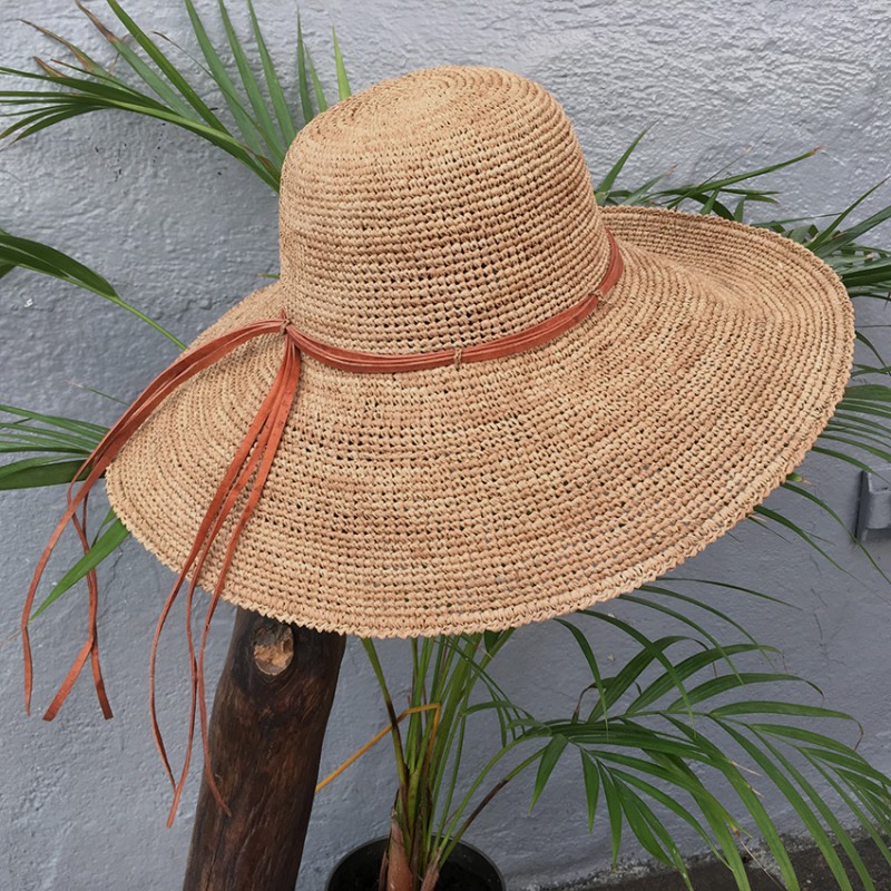 Grande Capeline Raphia Tina - Chapeau Victor