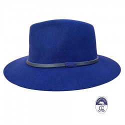 Chapeau femme bleu 2