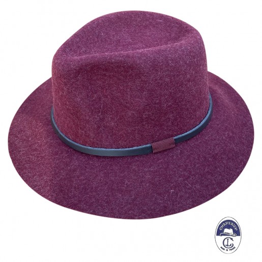 Chapeau femme bordeaux Chapeau femme bordeaux