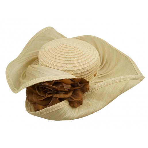 Chapeau de mariage femme été