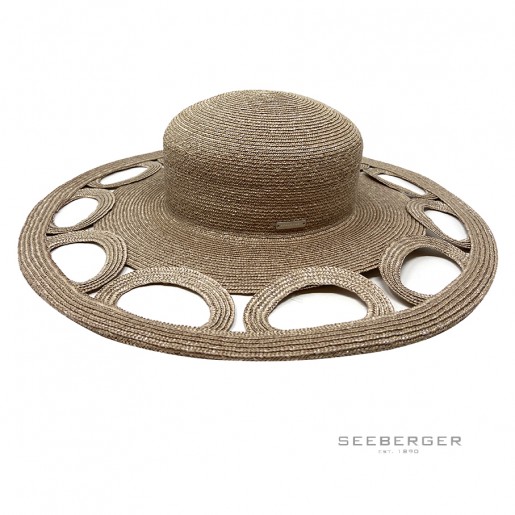 Capeline large paille fine