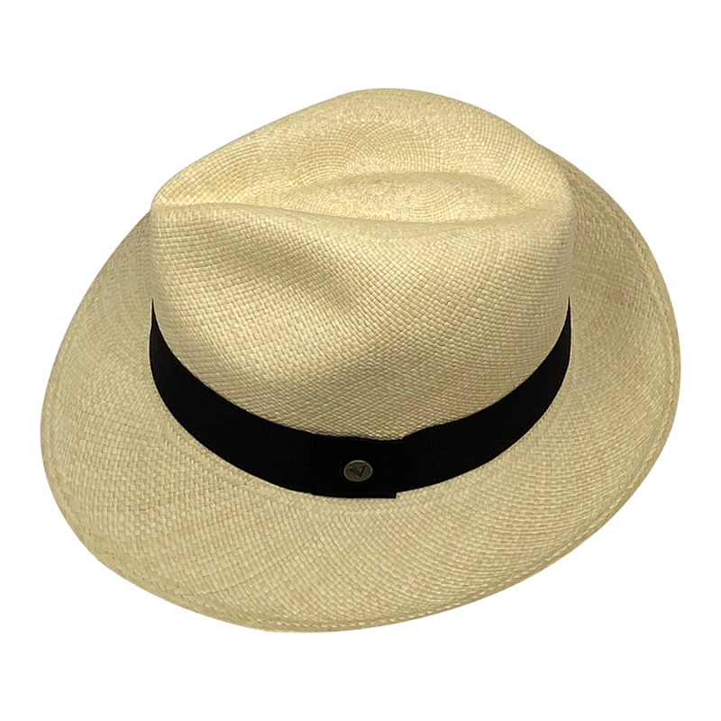 Chapeau Panama Fédora-Jeff-Chapeau victor naturel haut