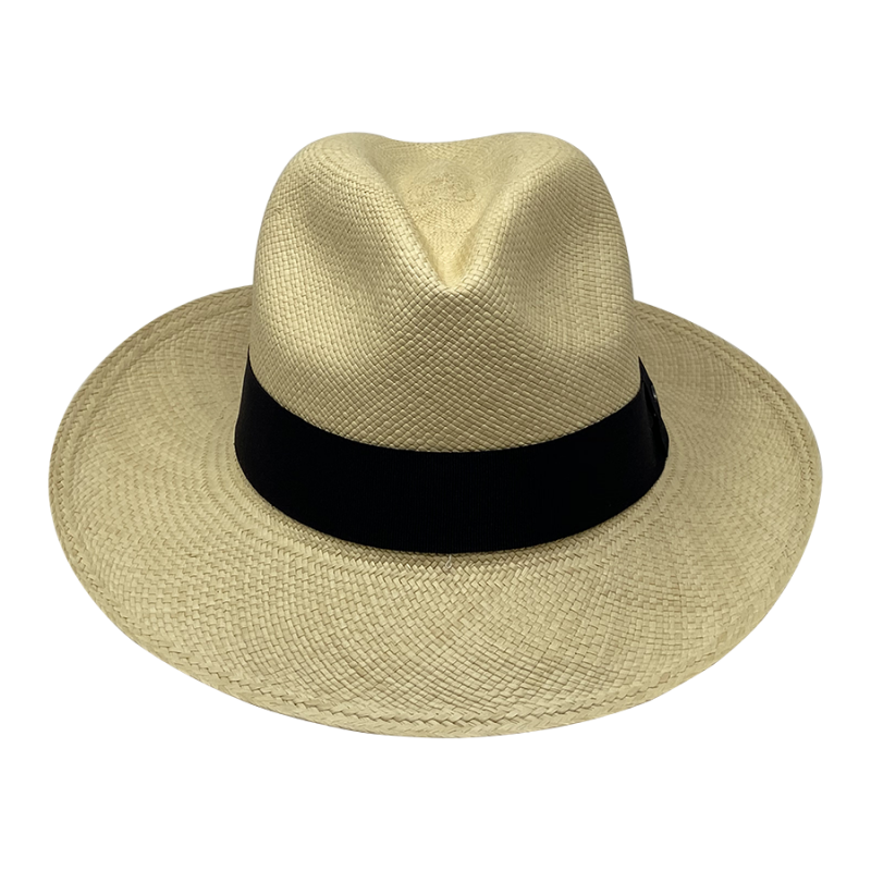 Chapeau Panama Fédora-Jeff-Chapeau victor naturel face
