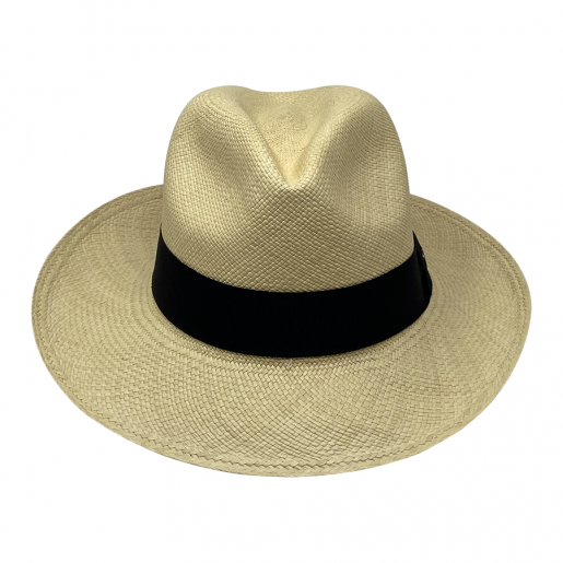 Chapeau Panama Fédora-Jeff-Chapeau victor naturel face