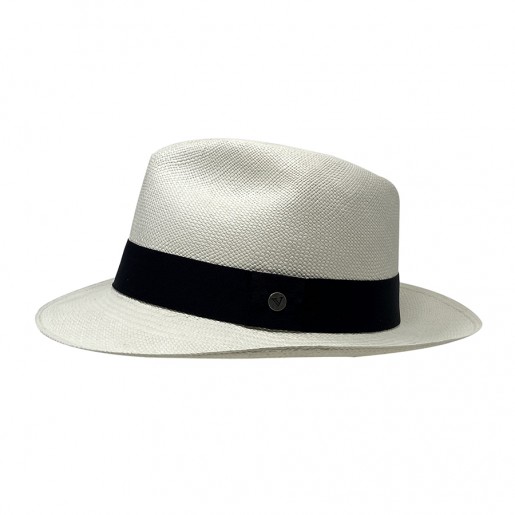 Chapeau Panama Fédora-Jeff-Chapeau victor blanc pro2 Chapeau Panama Fédora-Jeff-Chapeau victor blanc pro2