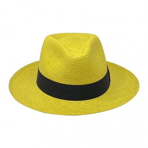 Panama Melvin Jaune - Chapeau Victor