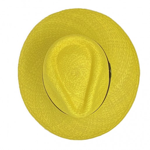 Panama Melvin Jaune - Chapeau Victor