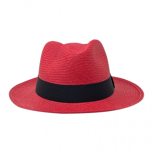 Panama Melvin Rouge - Chapeau Victor