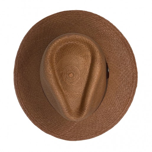 chapeau d'été panama marron chocolat chapeau d'été panama marron chocolat