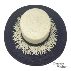 Panama Mallaury Bi-couleur by Victor 2