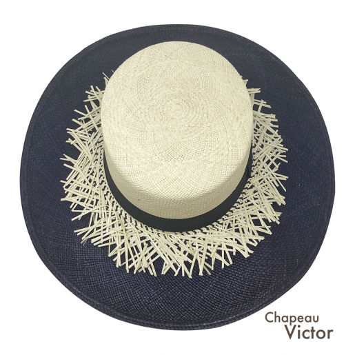 Panama Mallaury Bi-couleur by Victor