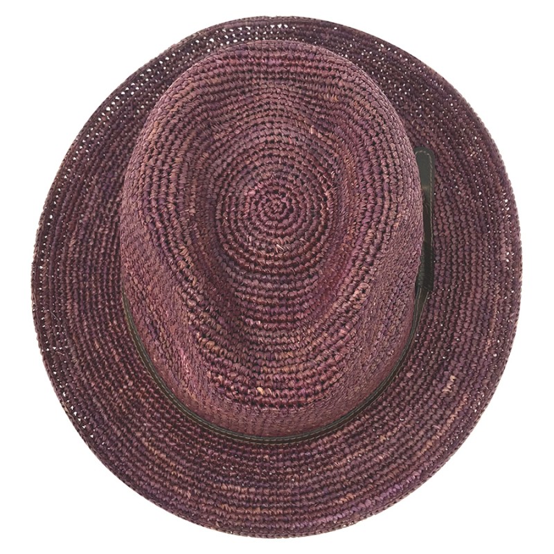 Fédora Matteo Clément Raphia - Aurega