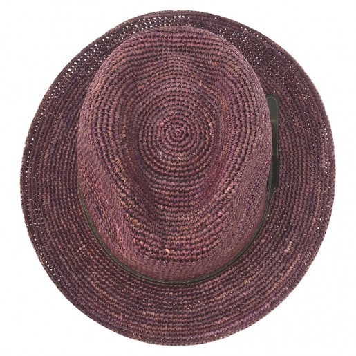 Fédora Matteo Clément Raphia - Aurega