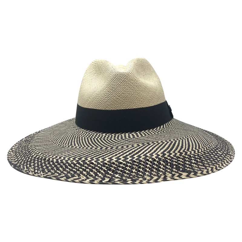 Chapeau panama fino large protection