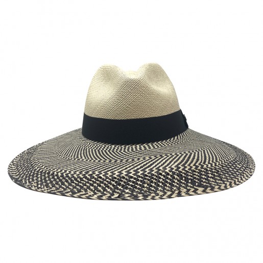 Chapeau panama fino large protection