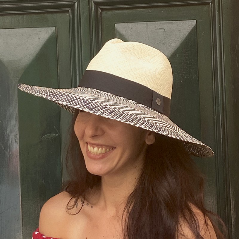 Magnifique chapeau Panama by Victor pur femme