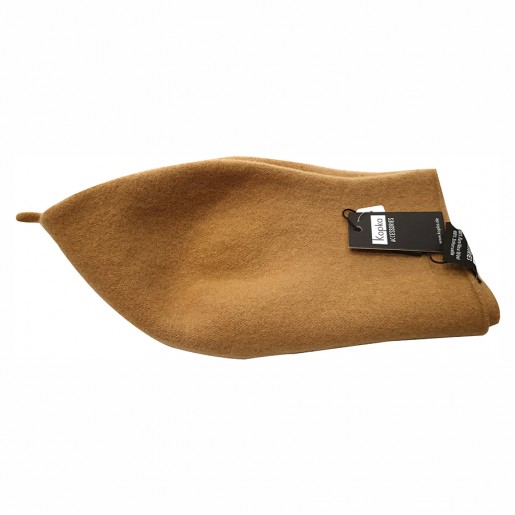 Béret enroulé par KOPKA camel Béret enroulé par KOPKA camel