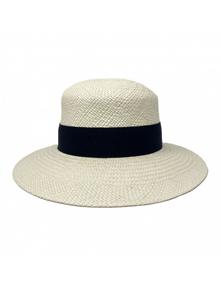Chapeau ZOE Panama Femme Blanc - Aurega