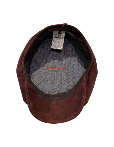 Casquette Hatteras Nubuck By Stetson intérieure