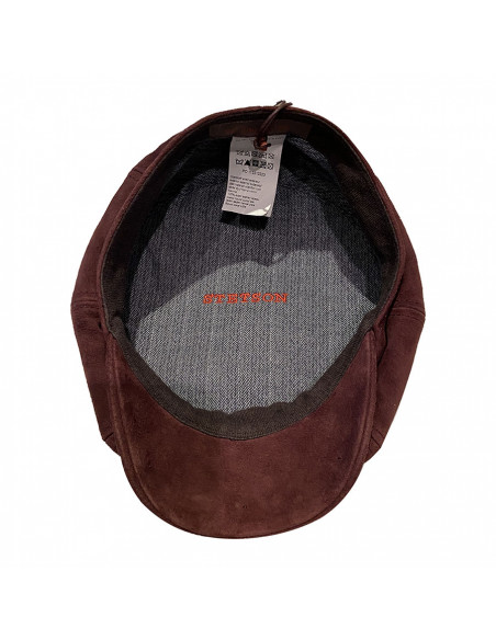 Casquette Hatteras Nubuck By Stetson intérieure