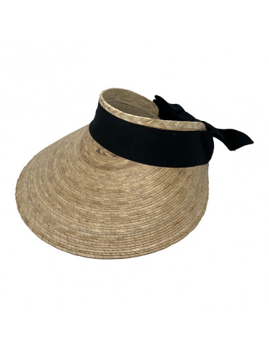 visière palmera Crambes paille naturelle profile 2