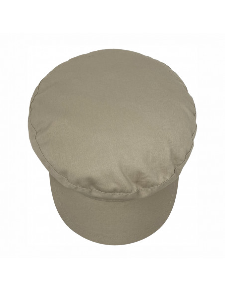 casquette Bonny coton marin Crambes beige haut