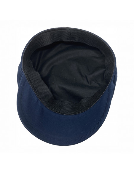 casquette Bonny coton marin Crambes navy intérieure