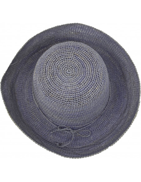 E107 Chapeau Femme raphia crochez Rabarany jans haut E107 Chapeau Femme raphia crochez Rabarany jans haut