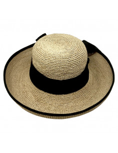 Capeline E100 Rabarany raphia crochet naturel pro 2