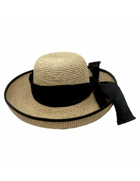 Capeline E100 Rabarany raphia crochet naturel pro