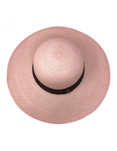 Capeline été véritable panama rose haut