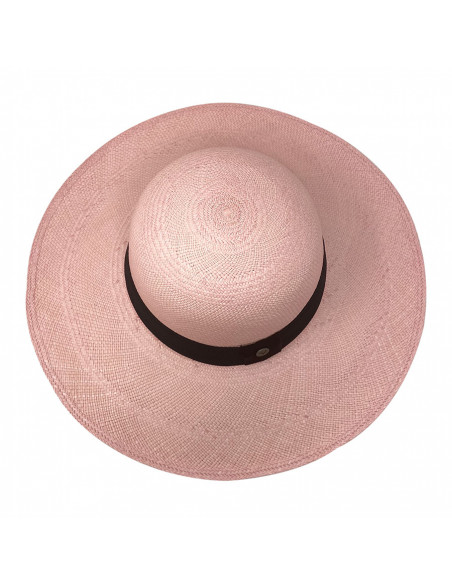 Capeline été véritable panama rose haut