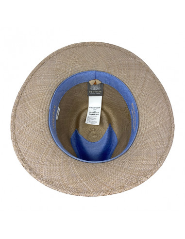 Chapeau panama Pincrest Stetson gris intérieur