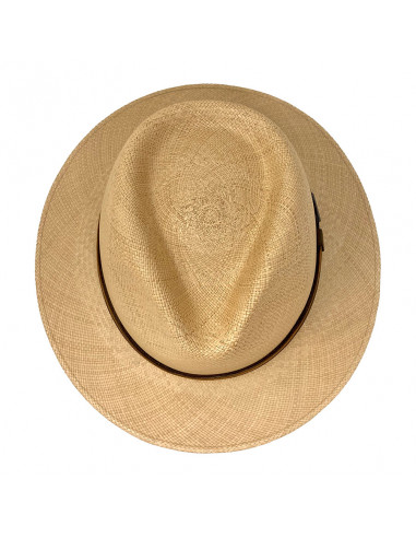 Chapeau panama Pincrest Stetson naturel haut