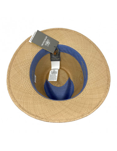 Chapeau panama Pincrest Stetson naturel intérieur