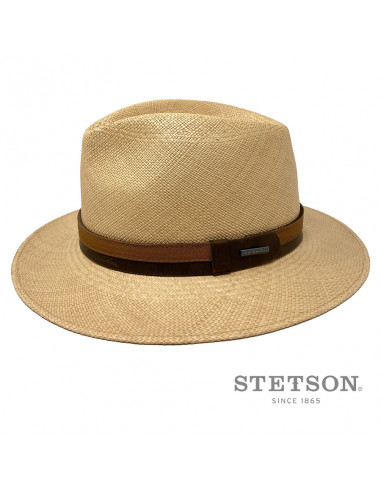 Chapeau panama Pincrest Stetson naturel profile2