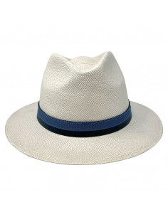 Chapeau panama Pincrest Stetson blanchi profil 2