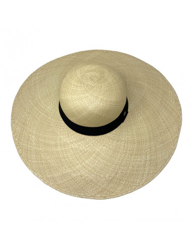 Grande Capeline Panama Margaux naturelle haut