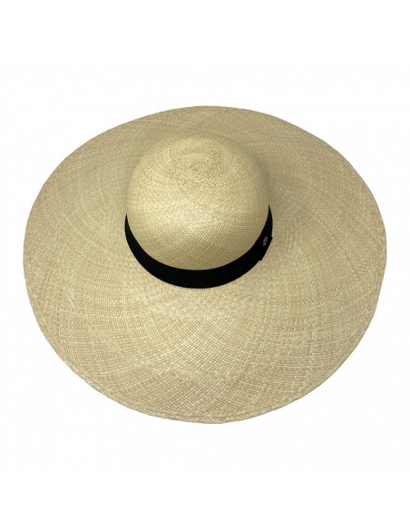 Grande Capeline Panama Margaux naturelle haut