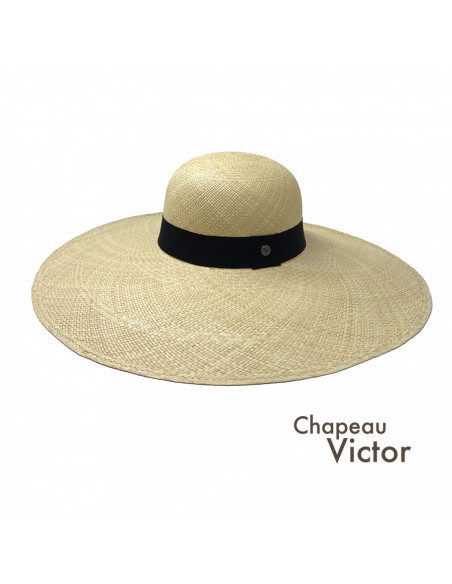 Grande Capeline Panama Margaux naturelle profile