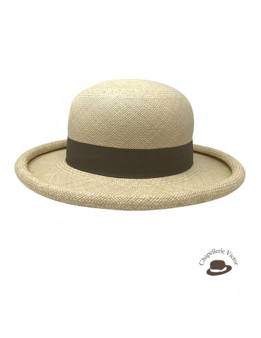 Chapeau Panama Femme Boulie Naturel face