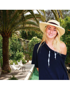 Chapeau Panama Femme Boulie Naturel profile 2