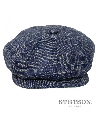 Casquette Stetson Hatteras lin et soie 6843109 face