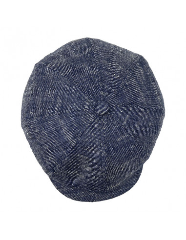 Casquette Stetson Hatteras lin et soie 6843109 haut