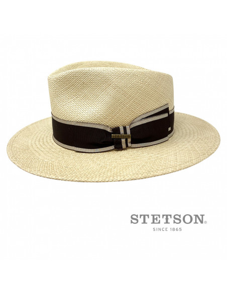 Chapeau Traveller Stetson Panama naturel profile 2